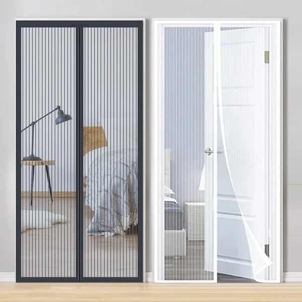 PROMO: 1+1 GRATUIT - Plasă Magnetica Ușă Anti-Insecte, 210 Cm x 100 Cm  